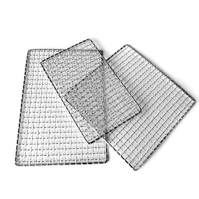 China Custom Stainless Steel Easily Cleaned For High Quality BBQ Grill Mesh Bbq Net Bbq Grill Net Product for sale