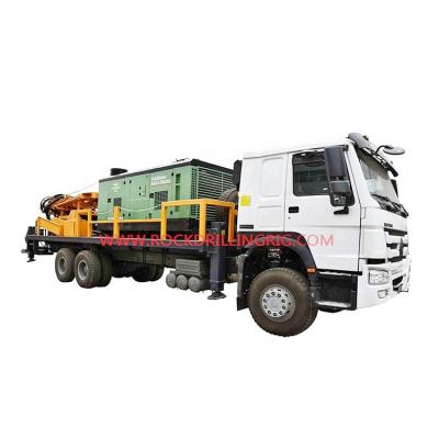 China Construction material stores factory price sharrow drill rig sanrock DTH water-well-drilling-machine-in-india sale for sale