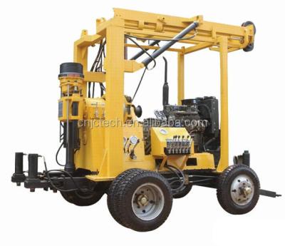 China Construction worksÂ   most popular trailer mounted water well drilling rig XYX-3 for sale