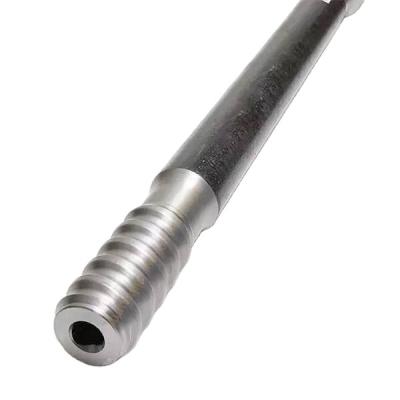 China Threaded Drill Rod , Bench Drilling ST68 Blast Hole Extension Rod With Coupling Sleeves And Shank Adapter for sale