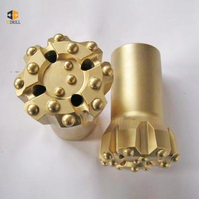 China Hot Selling R32, T38, T45, T51, T60 Rock Drilling Threaded Drill Bits for Long Bench and Tunnel Hole Drilling for sale