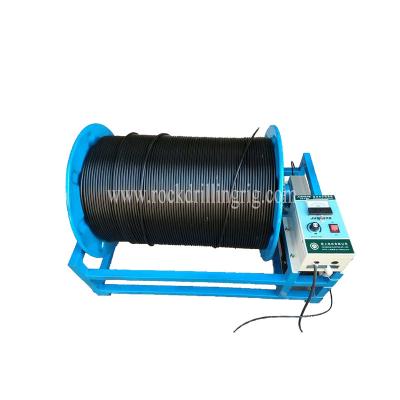 China Underground CCTV Camera Waterproof / Waterproof Well Drilling With Depth-count And Electric Winch For 500m for sale