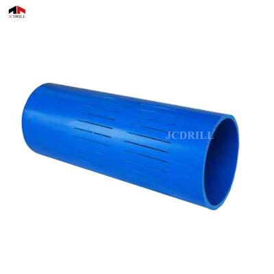 China Casing Water Well Drilling Borehole PVC Casing And Screen Pipes With Wire Connection for sale