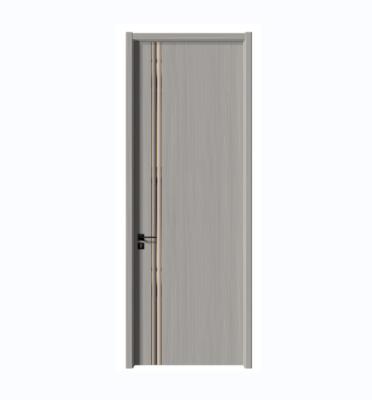 China Wholesale Modern Minimalist Moistureproof Composite Door Interior Swing Door Set Bedroom Door for sale