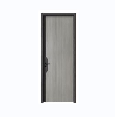 China Moistoreproof Home All Interior Door Bedroom Room Solid Wood Modern Lightweight Luxury Minimalist Door for sale