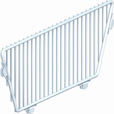 China Durable Powder Coated Metal Display Rack System Wire Divider for sale