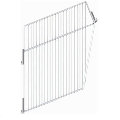 China European Steel Mesh Divider For Store Fixture 4 Tier Shelving for sale