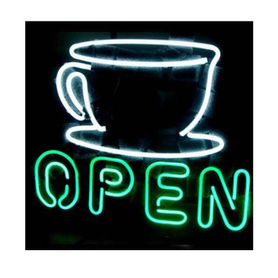 China Warehouse Factory Customized Cafe Decorative Lights Acrylic Signs Advertising Led Neon Signs for sale