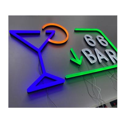 China Warehouse Free Sample Best Sale Metal Neon Sign Waterproof Custom For Bar for sale