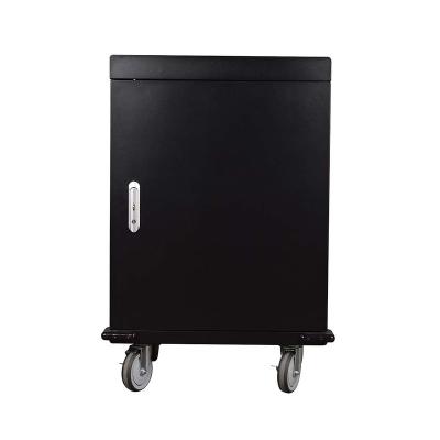 China Office school government school equipment charomebook charging cart and charging ac cabinet for laptop with caster for sale