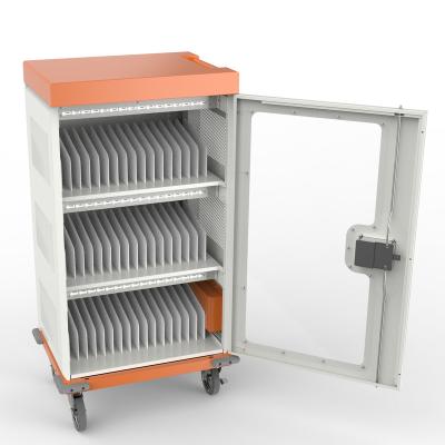 China Office School Government 48 Ways Mobile USB Tablet Laptop Charging Cart for Tablets School Equipment Charging Cart for sale