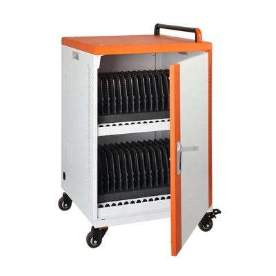 중국 Office School Government Steel Smart Door Lock Cart 48 Charging Ports Tablet Charging Station Cabinet 판매용