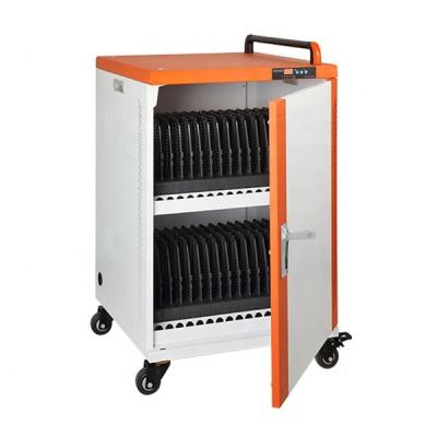 China Office School Government AC 32-Bay Chromebook/Notebook/Laptop Laptop/I-pad/Tablet Charging Cart&Trolley or Cabinet for sale