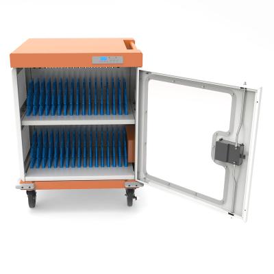 Cina Office school government ac laptop charging cart used in school smart classroom charging cart for chromebook charging station in vendita