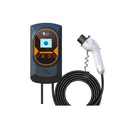 China China-chic New Feyree OEM 1phase 7kw Wallbox 32a Electric Car 3 Phase Charging Station With Type - 2 Plug EV Charger for sale