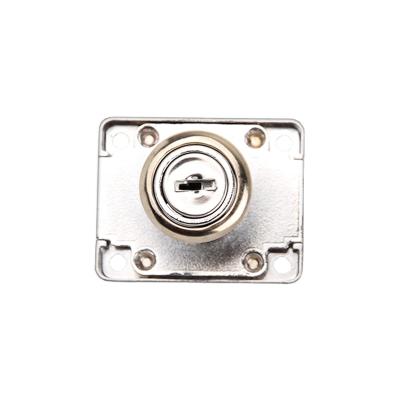 China Modern Stainless Steel Drawer Combination Lock Furniture Key Mini Lock Hardware for sale