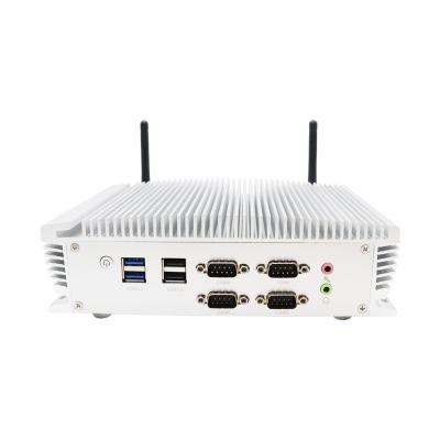 China No IOT Industrial Computer Core i5 6360U 6xCOM 1xGPIO 8xUSB Dual LAN Embedded Desktop PC for sale