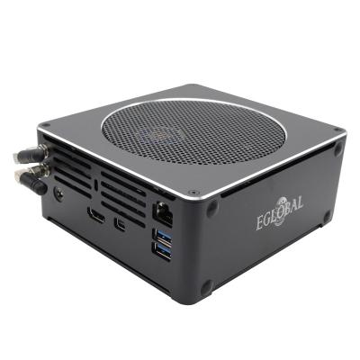 China No Intel core i7-9850h 16gb ddr4 512gb m.2 ssd mini DP hd Eglobal DIY gaming desktop computador for sale