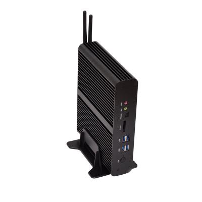 China For Business Eglobal Dual Dual HD Fanless LAN Mini PC For Intel Core 4650U Dual Core 4 Dual Wires Wake On LAN i7 Mini Computer for sale