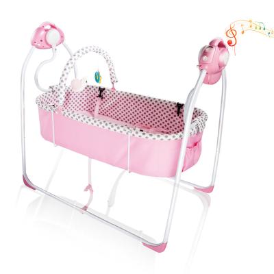 China Modern Collapsible Crib Swing Sleep Hutch Bed Bag Travel Infant Portable Baby Crib for sale