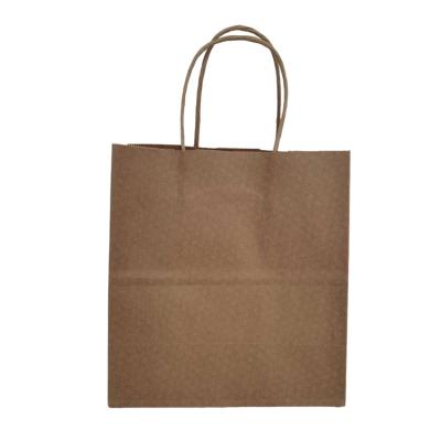 China Custom Gift High Quality Durable Recycled Kraft Paper Various Size High Quality Brand New Materials Recycled Tote Bags for sale