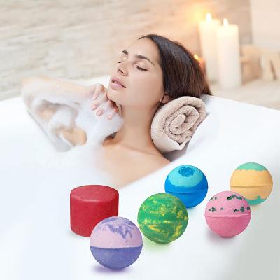 China Best Seller Low Price 100% Natural Home Spa Gift Private Label Luxury Bath Bombs for sale