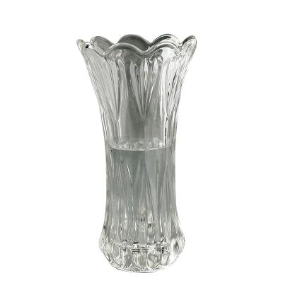 China Vases new home vase vase or glass flower cheap crystal glass wedding decorative customized wholesale classic/postmodern gift for sale