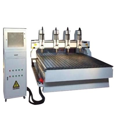 China Wood Router 1325 Wood Working Multi Head Woodworking Engraving Machine Multi Head Engraving Machine CNC Multi Head for sale