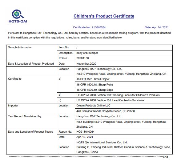 CPC - Hangzhou R&P Technology Co., Ltd.