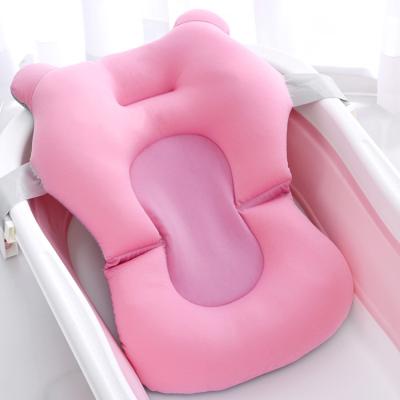 China Sustainable Baby Bath Mat And Pad With Anti Slip Soft Floating Bathing Tub Seat for sale