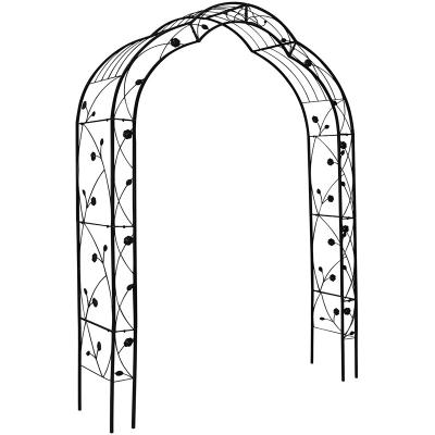 China Easily Assembled High Quality Rustproof Clearance Garden Rose Arches and Iron Axles for sale