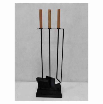 China High Quality Iron Durable Using Black Iron Stove Tool Fireplace Accessory Tool for sale