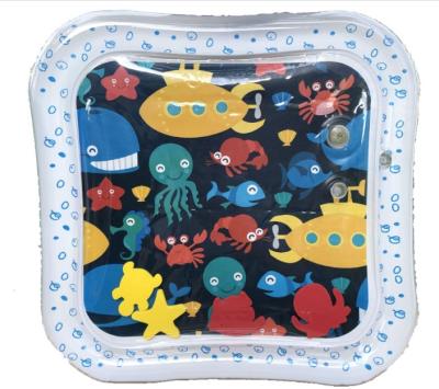 China Inflatable Baby Water Play Mat Inflatable Baby Water Play Mat Toys Educational Time Toy Tummy Inflatable Water Play Mat Kids for sale