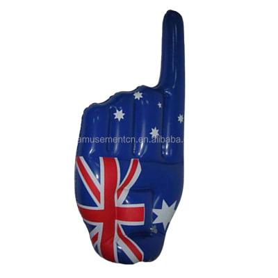 China Inflatable hand lower MOQ custom pool floating inflatable games float hand finger island floaty inflatable rafts for sale