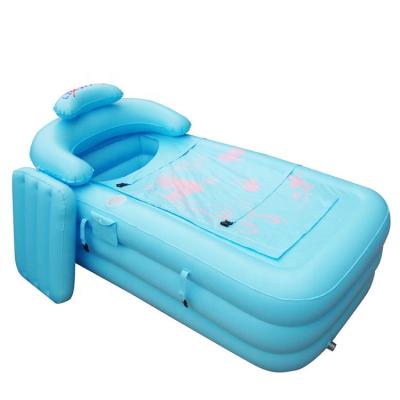 China Sustainable Folding Spa Portable Adult Inflatable Bathtub for sale