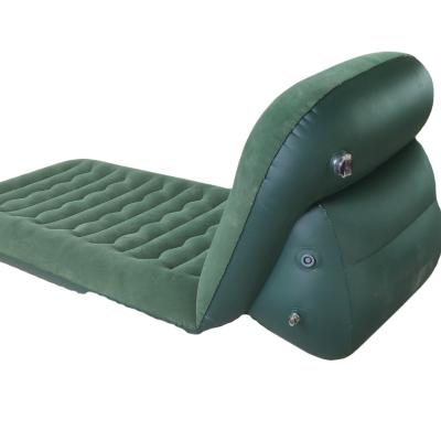 China Foldable single inflatable sofa bed assembling the inflatable lazy sofa bed to widen and thicken the sofa inflatable air bed for sale