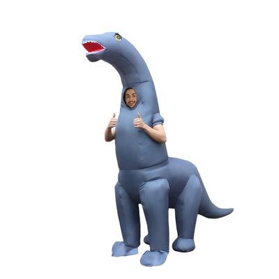 China Funny Inflatable Jurassic World Dinosaur Christmas Costume Event Adults Inflatable Costumes For Adults Party Carnival Halloween for sale