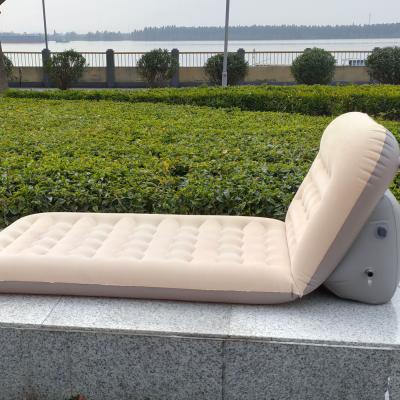 China EUROPEAN Sunshine Factory Wholesale Inflatable Sofa Bed Midday Break Bed Platform Chair Household Inflatable Booster Bed With Charging Electric Pump for sale