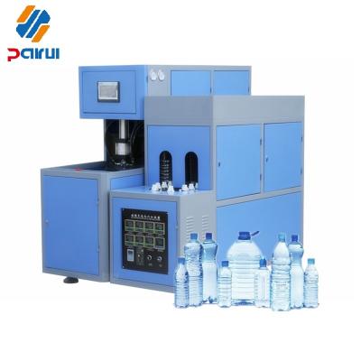 China Hot Sale Mineral Water Bottle Blowing Bottle Semi Automatic 2 Cavity PET Beverage Water Blowing Plastic Bottle Making Blowing Machine for sale