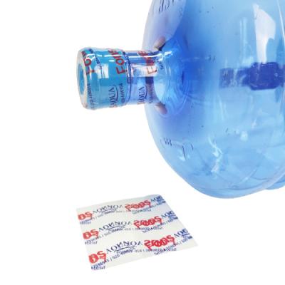 China 5 Gallon Waterproof Plastic Water Bottle Cap Seal Shrink Sleeve Label For Pure Water for sale