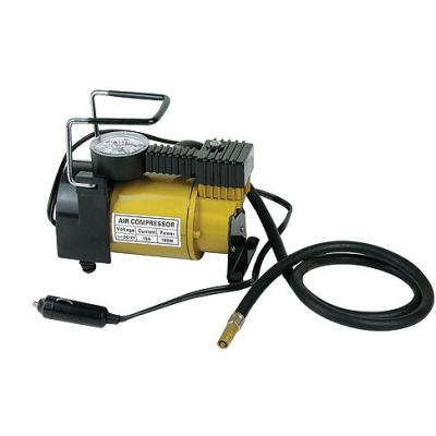 China 12v metal or ABS car air compressor inflator for sale