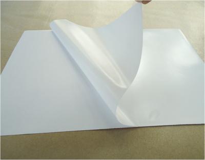 China Waterproof Cast Coated Mirror Coated Self Adhesive Paper Label Materials for sale