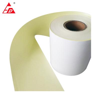 China Waterproof Self Adhesive Semi Glossy Water Based Coated Paper A4 Sticker Sheet Or Roll for sale