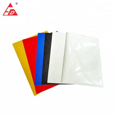 China Heat Resistant Self Adhesive Transparent PVC Film Label Materials For General Printing for sale