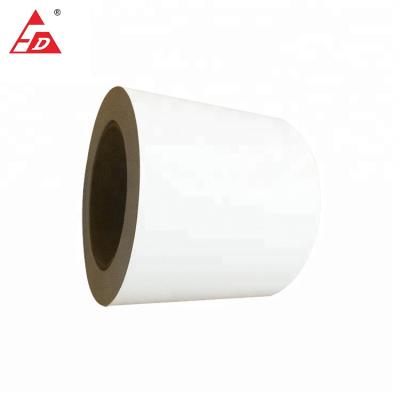 China Matte White pp film sticker label heat resistant self adhesive materials with high quality and best price of overall impression for sale