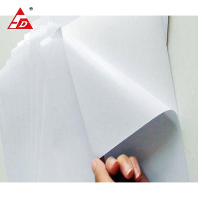 China Waterproof Self Adhesive PE Label Sticker Laser Printing Digital Material Paper For Printer for sale