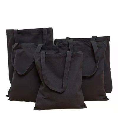 China Wholesale Eco-Friendly Canvas Plain Bag Cotton Blank Printing Shopping Cotton Canvas Folding Tote Bag Custom Exhibition Bags for sale