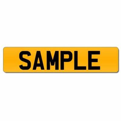 China Screen Printing Yellow / White Reflective License Plate Blank Blank Overlay UK Reflective Film for sale