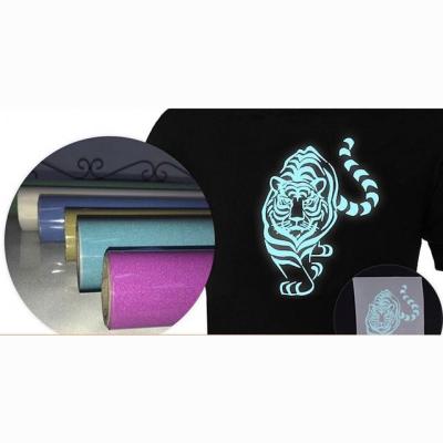 China Suitable for casual wear hot sale color heat transfer film reflective vinyl for sale