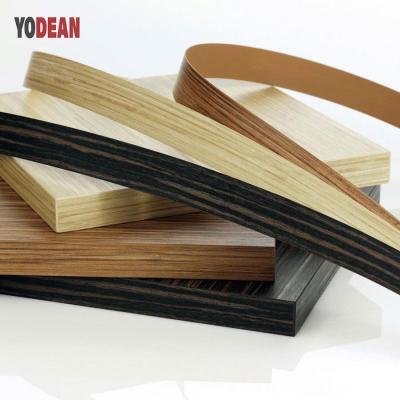 China High and Low Temperature Resistance China Supplier Office Furniture PVC Accessory Dark Edging For Particleboard for sale